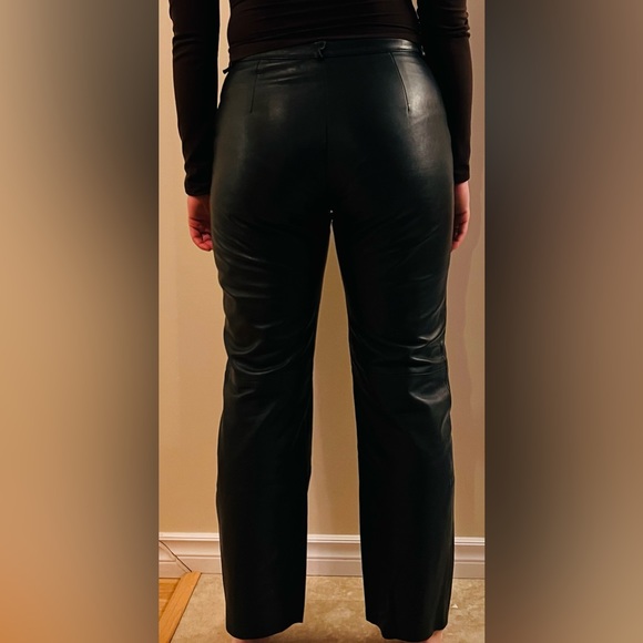 SOLD-Sheep Leather Pants - Picture 3 of 7